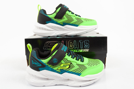 Pantofi sport Skechers Meteor-Lights LED pentru copii, cu velcro, pentru băieți