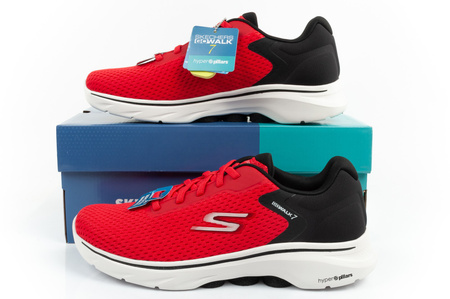 Pantofi sport pentru bărbați Skechers Go Walk 7-The Construct [216636/RDBK] roșii.