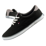 Pantofi sport Tommy Hilfiger pentru bărbați, model modern, confortabil, negru [FM56820915]