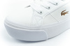 Teniși Lacoste Ziane Platform 126 pentru femei, albi, la modă