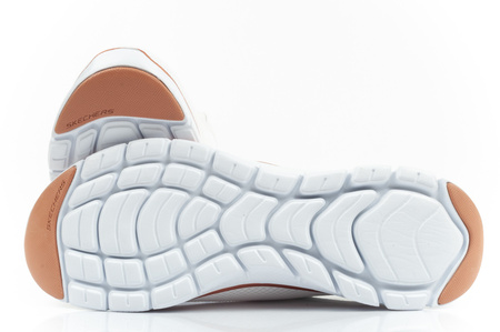 Pantofi sport de damă Skechers Flex Appeal 4.0 Brillant View [149303/WTRG], alb.