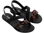 Sandale vibrante pentru femei Ipanema, la modă, confortabile, negre, maro