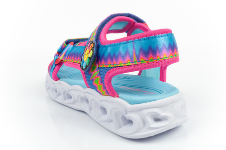 Sandale Skechers copii [302675L/MLT] Pantofi cu LED, multicolore.