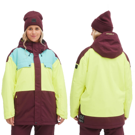 Geaca de iarna O'Neill dama [1500015-43019] schiuri snowboard 20K, multicolor.