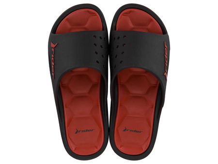 Șlapi sport pentru bărbați Rider Bay XIV Ad, negri, confortabili [83632 BB243]