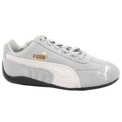 Teniși Puma Speedcat OG Jr. pentru copii, din piele întoarsă gri la modă