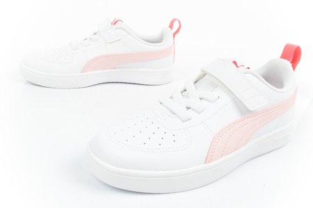 Pantofi sport copii Puma Rickie AC [384314 06], alb.