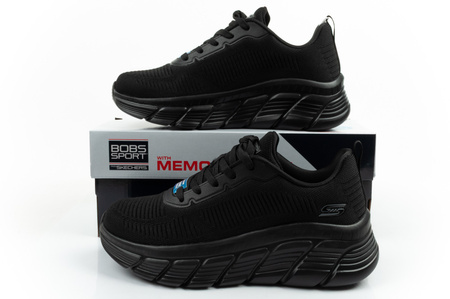 Teniși Skechers Bobs B Flex pentru femei, în negru la modă