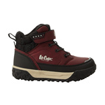 Ghete înalte cu izolație Lee Cooper Burgundy