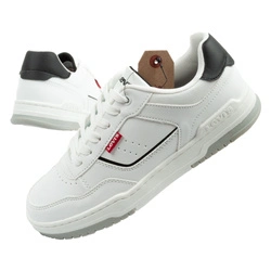 Teniși Levi's John Youth pentru copii, albi - confortabili și la modă