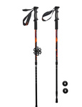 Bețe de trekking CMP, bețe de nordic walking din aluminiu, ușoare, portocalii