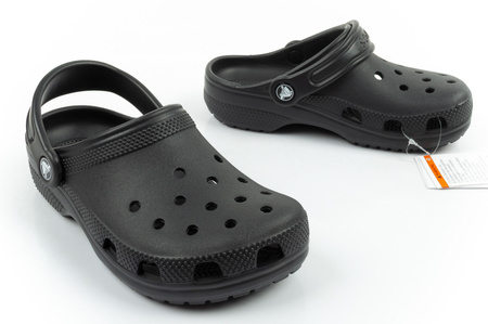Sandale Crocs Classic Clog K pentru copii, negre, la modă, confortabile