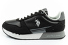U.S. Polo Assn pantofi sport adidași bărbați la modă confortabili negri