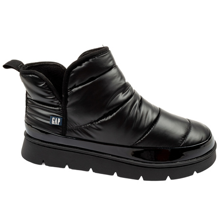 Ghete de damă GAP Alabama, negre, fără șireturi