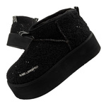 Ghete de zăpadă pentru femei Karl Lagerfeld Thermo, cu blană, negre [KL48522W W0S]