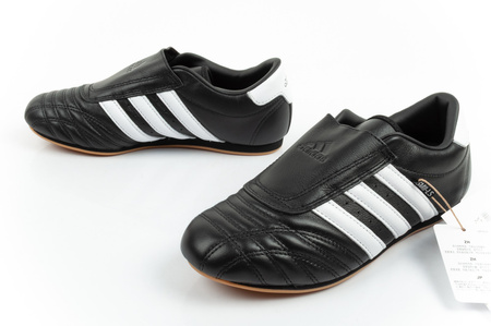 Pantofi sport Adidas Taekwondo pentru femei, piele neagră, slip-on