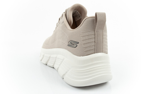 Teniși Skechers Bobs B Flex pentru femei, în culoarea bej la modă