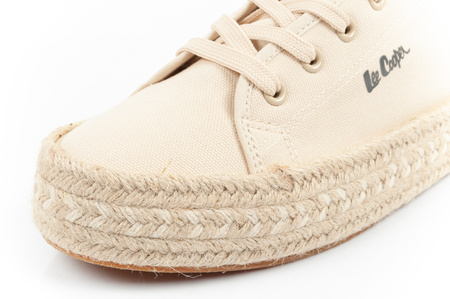 Tenisi espadrile damă Lee Cooper [LCW-25-44-3215L] Platformă, bej.