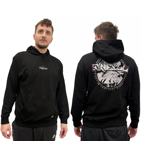 Hanorac negru O'Neill Aguazul pentru bărbați, model Kangaroo