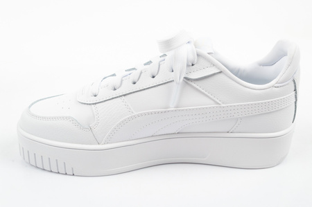 Teniși sport din piele Puma Carina Street pentru femei, de culoare albă