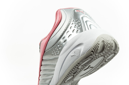 Pantofi sport Puma V-S2 Goalgetter pentru tineri, argintii la modă