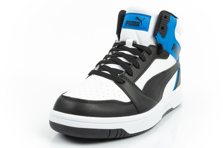 Pantofi sport pentru bărbați Puma Rebound v6 [392326 20], negru, alb și albastru.