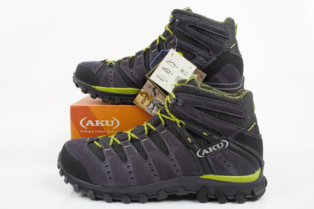 Pantofi de drumeție pentru bărbați Aku Alterra Gore-Tex, gri deschis verde