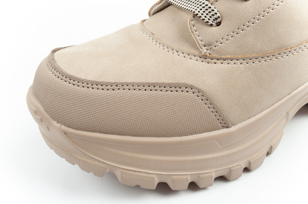 Pantofi de drumeție de iarnă Lee Cooper pentru femei, izolați, bej