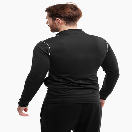Jachetă sport Nike pentru bărbați, cu fermoar, neagră, pentru antrenament