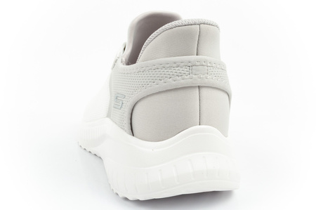 Pantofi sport Slip-On Skechers Bobs Squad pentru bărbați, albi, SLIP-INS