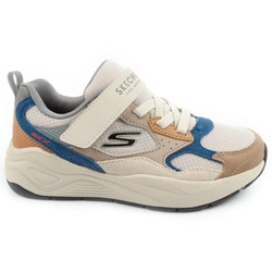 Teniși Skechers Nova Jogger pentru băieți cu închidere Velcro