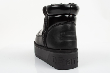 Pantofi de iarna dama D.Franklin [DFSH371011-BLAC], negri.