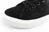 Teniși Lee Cooper cu sclipici și dantelă pentru femei, negri [LCW-25-31-3421L]