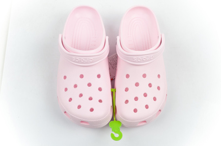 Saboți de damă Crocs Classic, sandale roz, la modă, confortabili