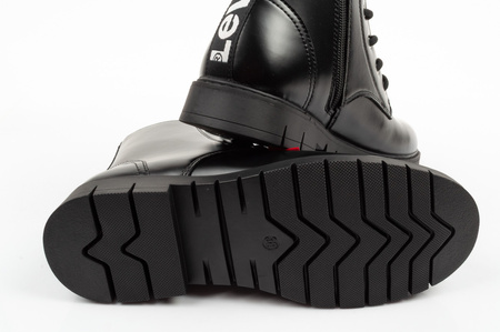 Ghete Levi's Pasadene SE pentru fete, negre, cu fermoar