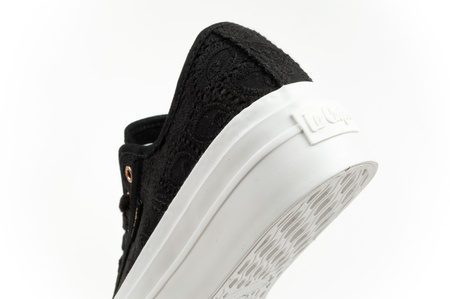 Teniși cu platformă Lee Cooper Canvas Lady [LCW-25-31-3439L], negri.