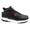 Teniși sport Levi's John SE Black High-Top pentru copii
