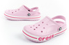 Sandale cu saboți Crocs Bayaband Clog [207019-6TG], roz.