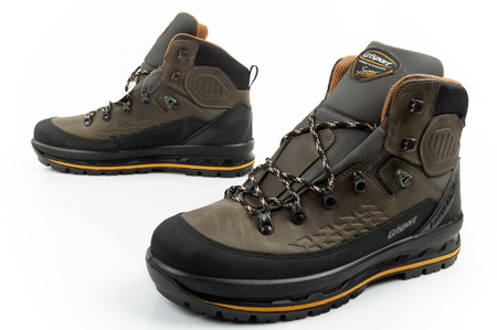 Ghete de drumeție din piele impermeabile Grisport Grigio pentru bărbați