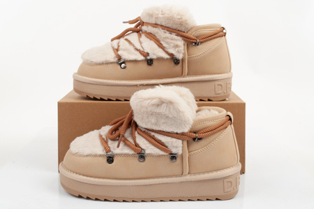 Pantofi de iarna dama D.Franklin [DFSH370011-BEIG], bej.