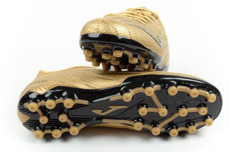 Ghete de fotbal sport Joma Evolution JR 2617 pentru gazon artificial și auriu Orlik