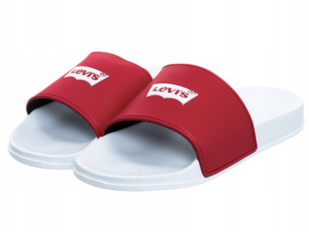 Papuci de damă Levi's, confortabili, la modă, ușori, albi