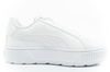 Pantofi sport Puma Karmen pentru copii, cu platformă albă