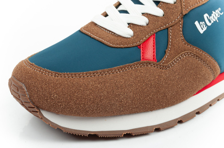 Teniși Lee Cooper pentru bărbați, la modă, confortabili, durabili, bleumarin, maro