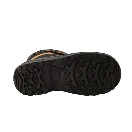 Ghete de zăpadă de iarnă pentru copii Lee Cooper, maro, izolate, cu velcro