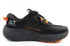 Pantofi de alergare pentru bărbați Skechers Go Run Supersonic Max, negri și portocalii
