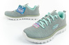 Pantofi sport de damă Skechers Graceful Twisted Fortune [12614/GYMN], gri.