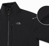 Jachetă de trekking The North Face Windbreaker pentru femei, neagră ușoară
