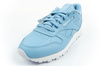 Pantofi sport Reebok Classic pentru femei, albaștri, piele la modă