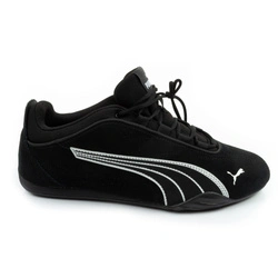 Pantofi sport pentru femei Puma Catch Soleil SD, piele naturală neagră, la modă